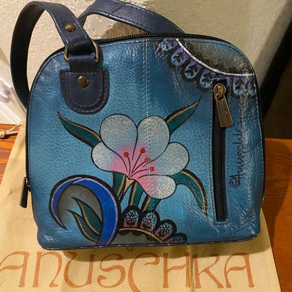 Anuschka crossbody purse